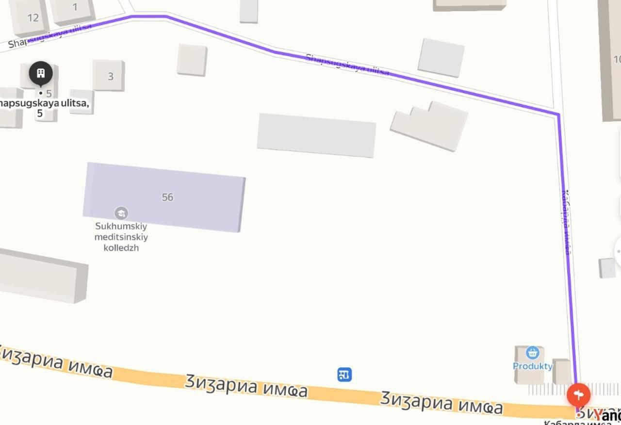 Отель Частный дом Сухум Экстерьер фото
